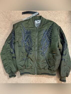 Men’s Bomber Smoke Rise NY Jacket Medium New